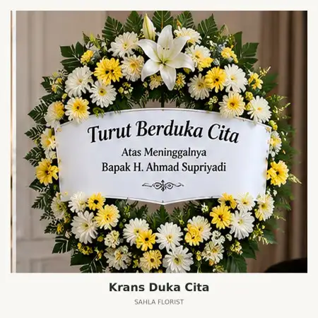 Krans Bunga Duka Babakan Ciparay